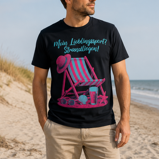 HigherBlanks Premium T-Shirt Strandliegen
