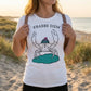 T-Shirt Krabbe Diem – nutze den Tag, aber mit Mütze