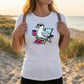 T-Shirt Feierabendmöwe – Kaffee, Liegestuhl, Ruhe