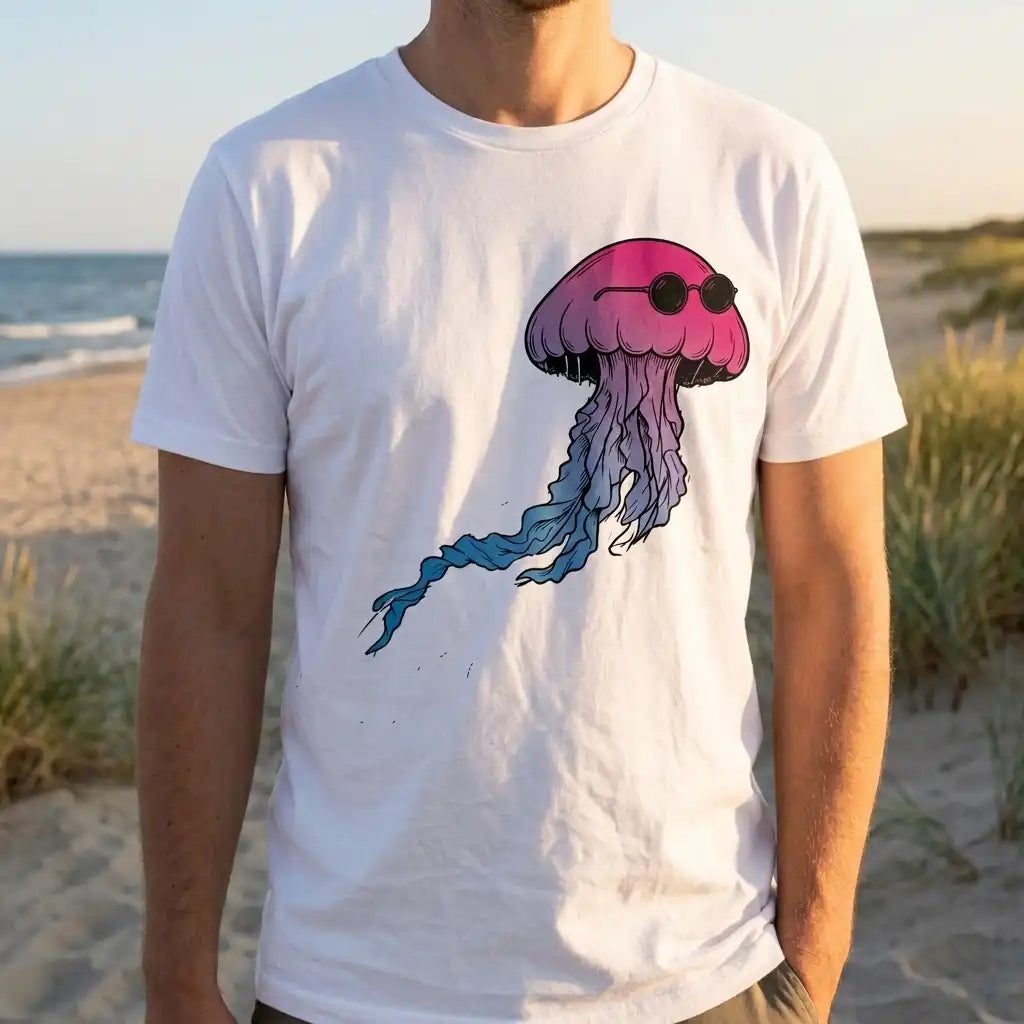 T-Shirt Treiben lassen